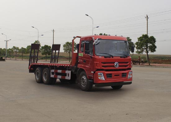 東風后雙橋平板運輸車