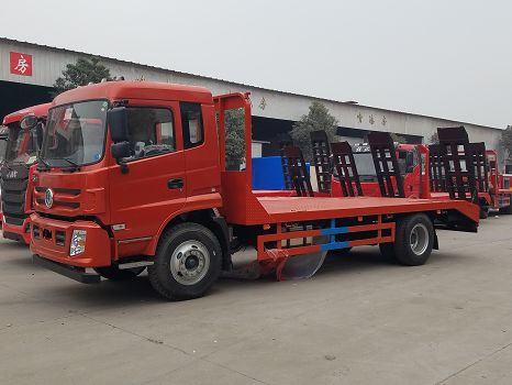 東風特商挖機平板拖車,小挖機拖車,挖機平板車,挖機運輸車,前四后八挖機平板車 東風特商挖機平板拖車,小挖機拖車,挖機平板車,挖機運輸車,前四后八挖機平板車