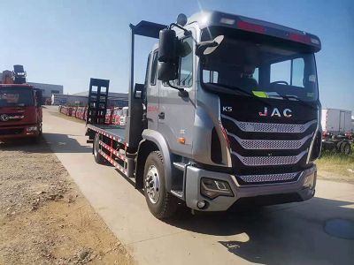 國六江淮格爾發(fā)單橋挖機(jī)平板運(yùn)輸車